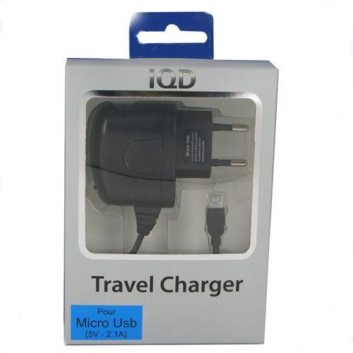 Chargeur Micro Usb 5v-2a - Noir