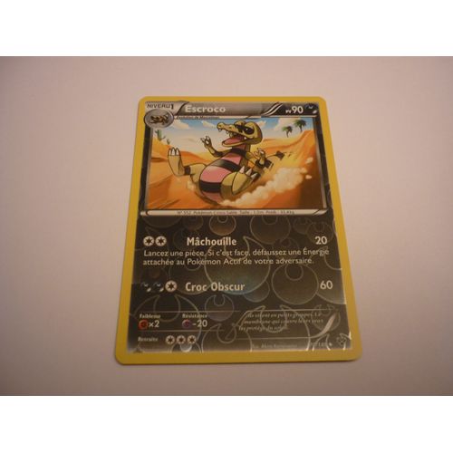 Carte Pokemon Francaise Reverse Serie Xy Escroco 90pv 70/146