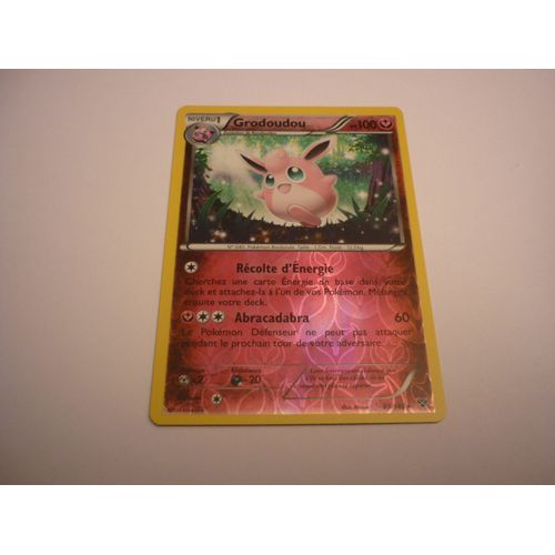 Carte Pokemon Francaise Reverse Serie Xy Grodoudou 100pv 89/146