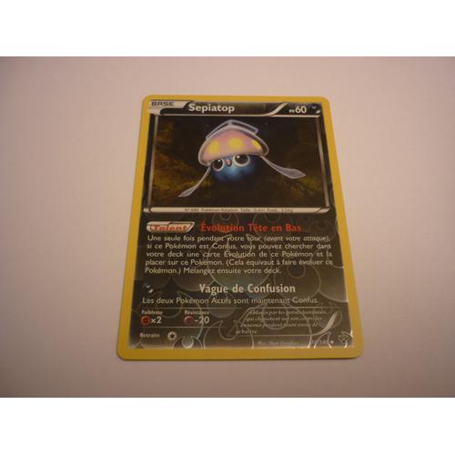 Carte Pokemon Francaise Reverse Serie Xy Sepiatop 60pv 74/146