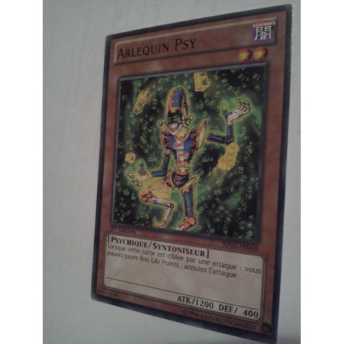 Carte Yu-Gi-Oh - Arlequin Psy - Bp02-Fr068 - Rare