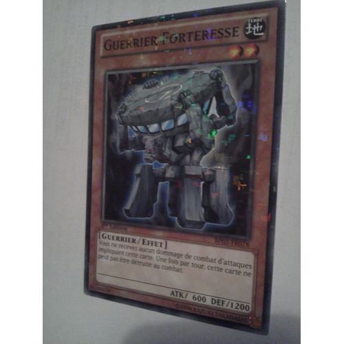 Carte Yu-Gi-Oh - Guerrier Forteresse - Bp02-Fr078 - Mosaique Rare