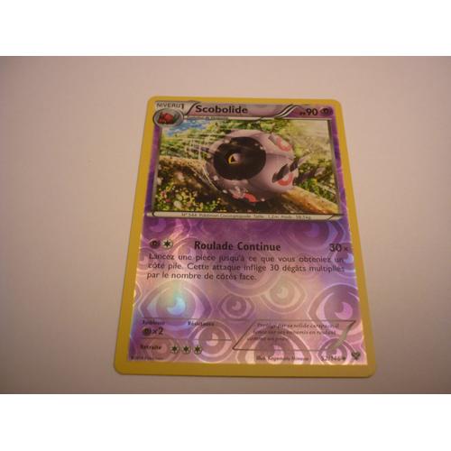 Carte Pokemon Francaise Reverse Serie Xy Scobolide 52/146