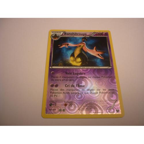 Carte Pokemon Francaise Reverse Serie Xy Banshitrouye 57/146