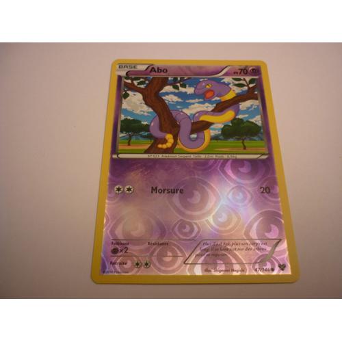 Carte Pokemon Francaise Reverse Serie Xy Abo 47/146