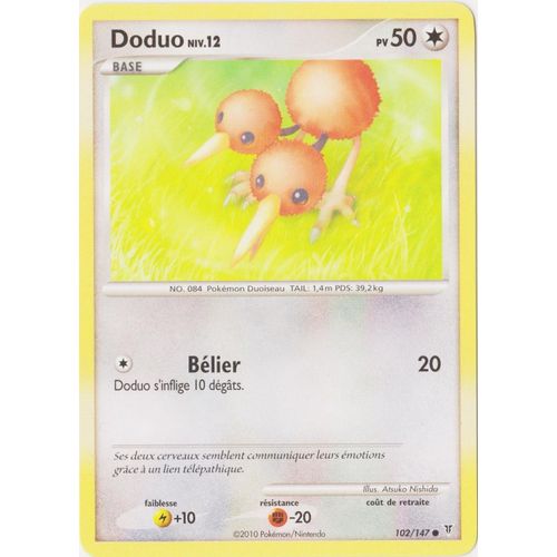 Carte Pokemon Doduo 102/147