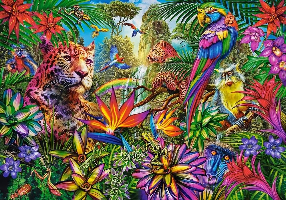 Jungle Fashion - Puzzle 500 Pièces