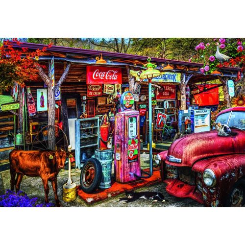 On The Back Roads In The Country - Puzzle 1000 Pièces