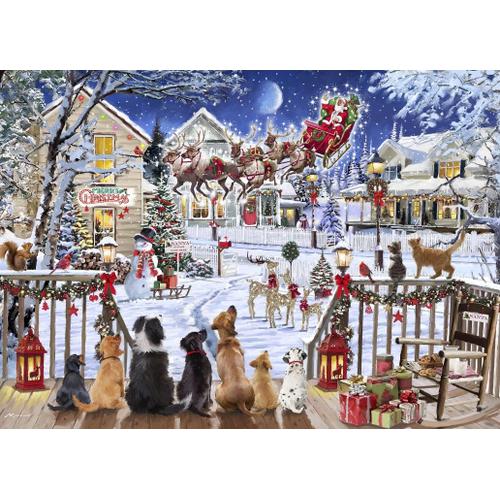 Pets On Porch - Puzzle 1500 Pièces