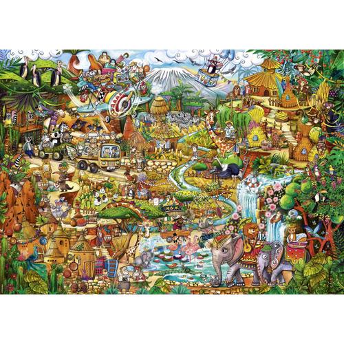 Exotic Safari - Puzzle 2000 Pièces