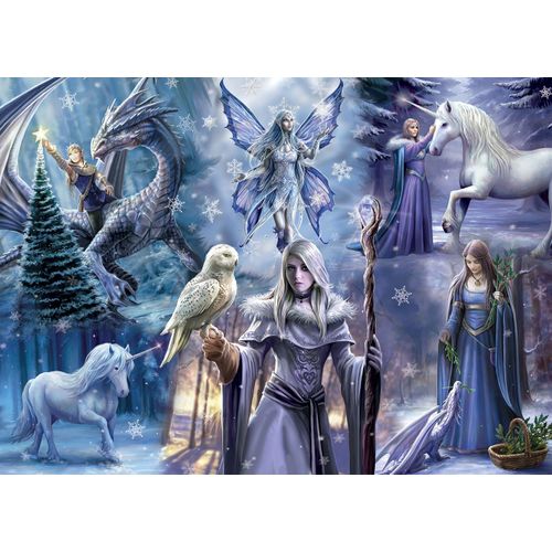 Anne Stokes - Winter Fantasy - Puzzle 1000 Pièces