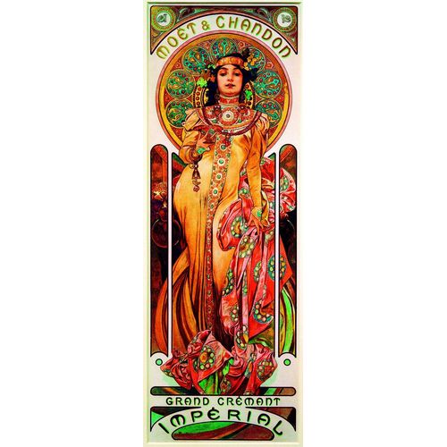 Mucha - Moët & Chandon-Grand Crémant Impérial, 1899 - Puzzle 1000 Pièces