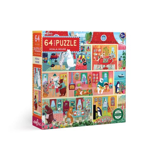 Maison Des Koalas - Puzzle 64 Pièces