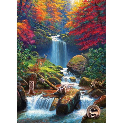 Chutes Mystiques En Automne - Puzzle 1000 Pièces