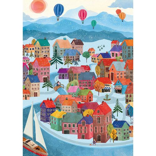 Winter Village - Puzzle 500 Pièces