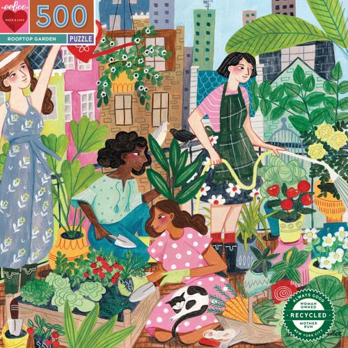 Rooftop Garden - Puzzle 500 Pièces