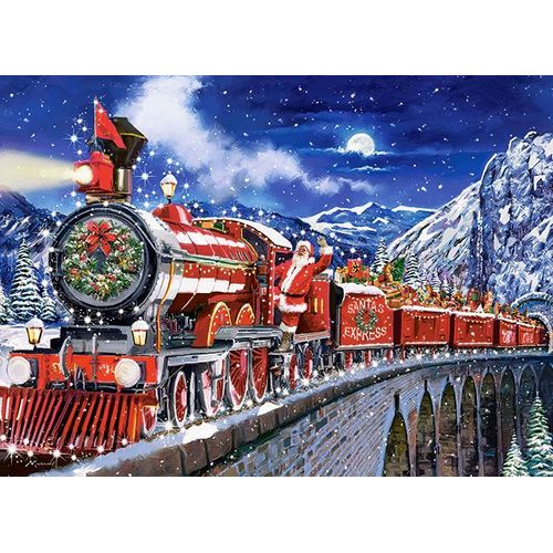 Le Père Noël Arrive En Ville ! - Puzzle 200 Pièces