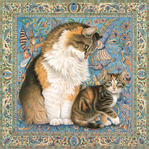 Agneatha And Avril On Persian Carpet - Puzzle 1000 Pièces