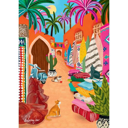 Souk Marrakech - Puzzle 1000 Pièces