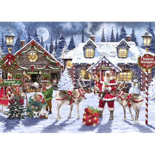 Santa's Workshop - Puzzle 1500 Pièces