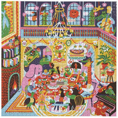 Dîner En Famille - Puzzle 1000 Pièces