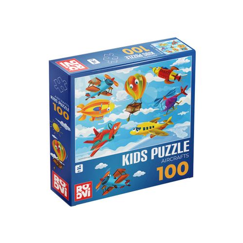 Avions - Puzzle 100 Pièces