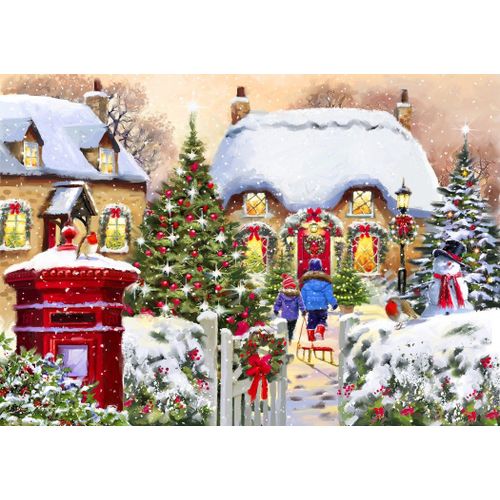 Winter Cottage - Puzzle 2000 Pièces