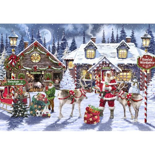 Santa's Workshop - Puzzle 1000 Pièces