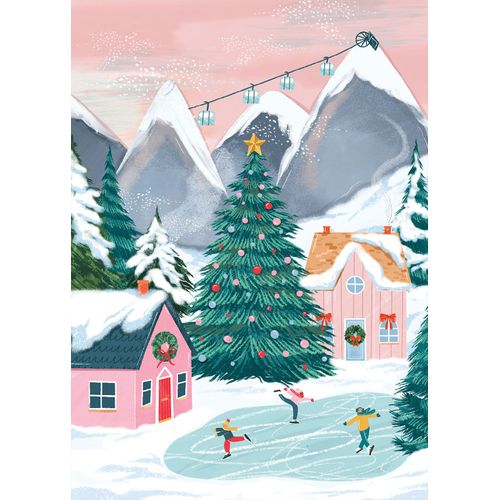 Christmas Village - Puzzle 500 Pièces