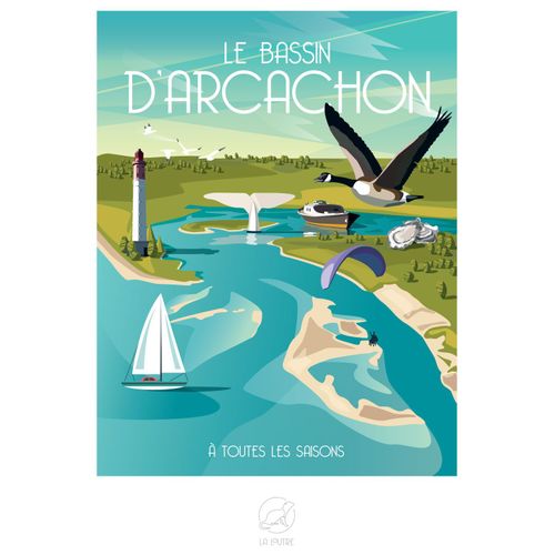 Le Bassin D'arcachon A Toutes Les Saisons - Puzzle 1000 Pièces