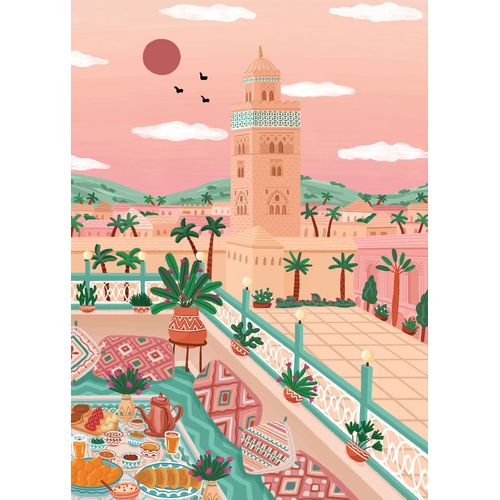 Koutoubia Mosque, Morocco - Puzzle 1000 Pièces