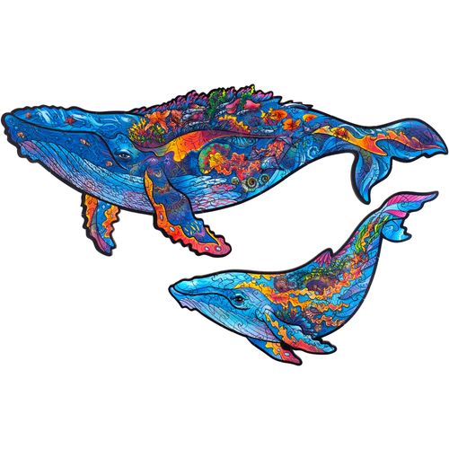 Baleines Laiteuses - Taille S - Puzzle 98 Pièces