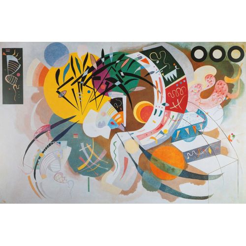 Kandinsky - Courbe Dominante, 1936 - Puzzle 1000 Pièces