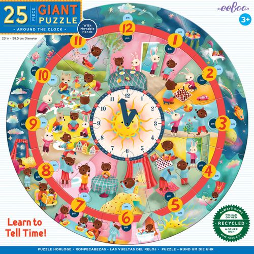 Puzzle Horloge - 25 Pièces