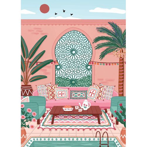 Morocco Hotel - Puzzle 500 Pièces
