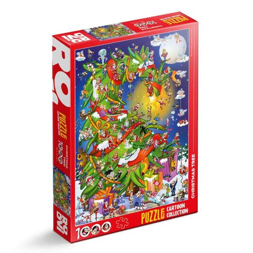 Arbre De Noël - Puzzle 1000 Pièces