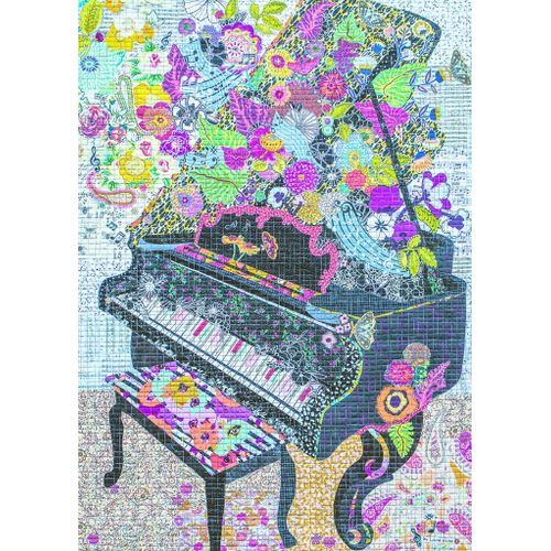 Sewn Piano - Puzzle 1000 Pièces