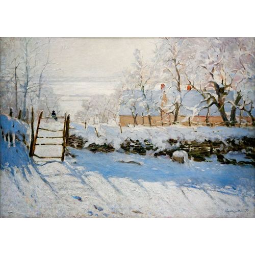 Claude Monet - The Magpie, 1869 - Puzzle 1000 Pièces