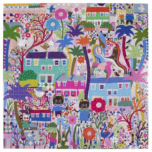 Chats En Ville - Puzzle 1000 Pièces