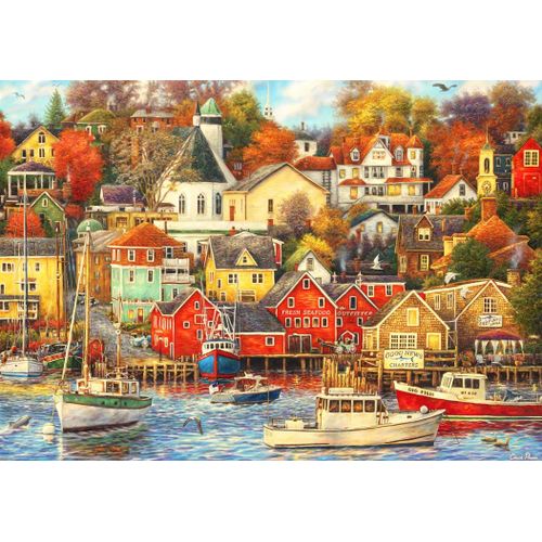 Chuck Pinson - Good Times Harbor - Puzzle 2000 Pièces