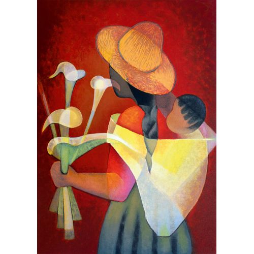 Louis Toffoli - La Vendeuse D'arums, 1996 - Puzzle 1000 Pièces