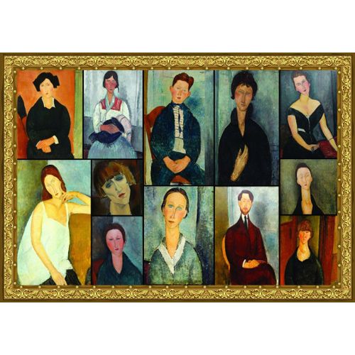 La Peinture De Modigliani - Puzzle 2000 Pièces