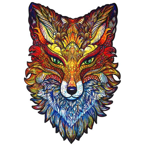 Renard Fougueux - Taille S - Puzzle 107 Pièces