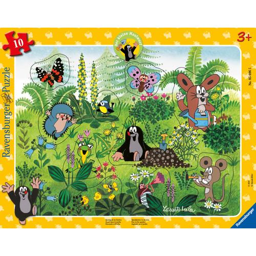 Le Plaisir De Jouer Dans Le Jardin - Puzzle 10 Pièces