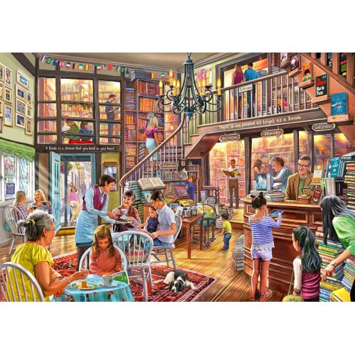 Bookshop Tearoom - Puzzle 2000 Pièces