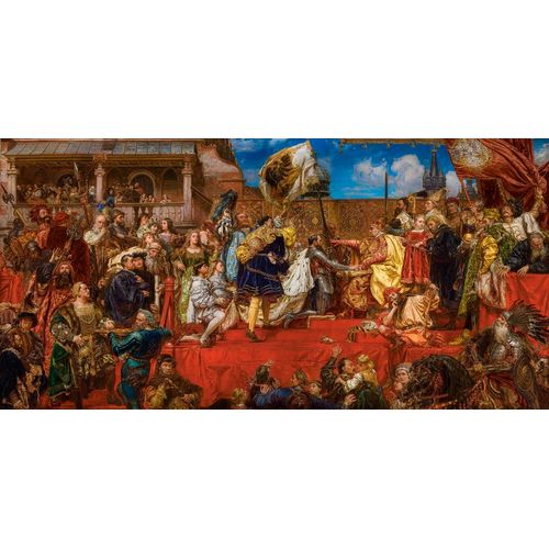 The Prussian Homage, Jan Matejko - Puzzle 4000 Pièces