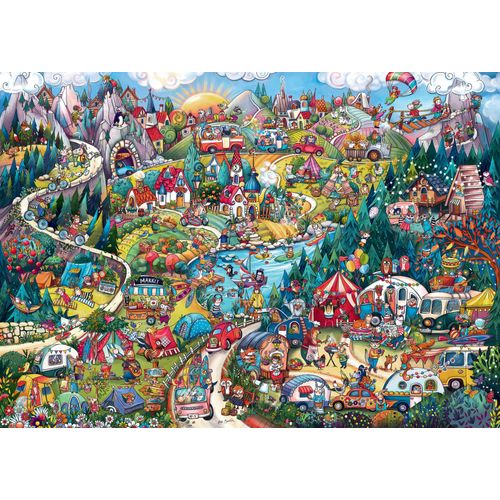 Go Camping - Puzzle 2000 Pièces