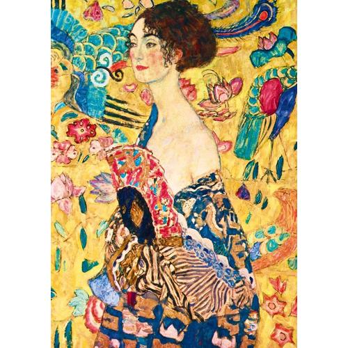 Gustave Klimt - Lady With Fan, 1918 - Puzzle 1000 Pièces