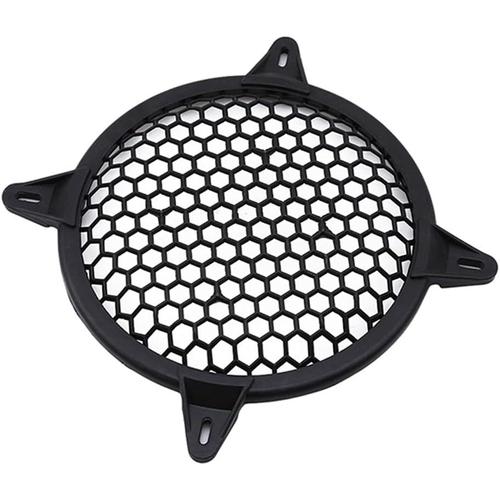 6 Pouces Grille De Haut-Parleur, Abs Electronique Subwoofer De Maille Grille Woofer Box Protection Haut-Parleur Couvre Grille Anti-Poussi¿¿Re Pour Audio Maison Audio Voiture