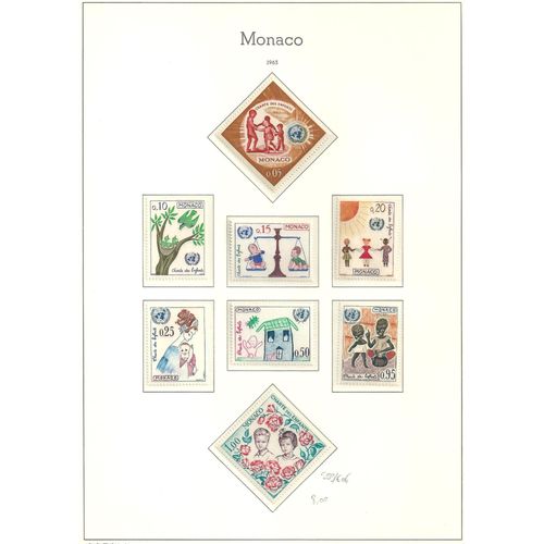Monaco N° 599 À 606